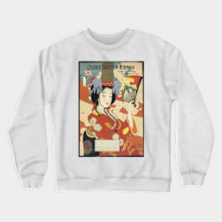 Japanese Fashion Vintage Poster Crewneck Sweatshirt